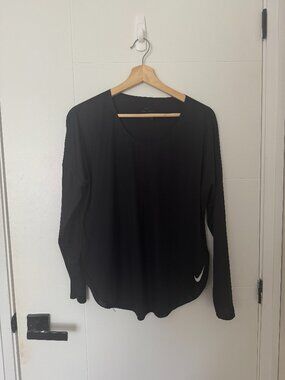 Nike Dry Fit Long Sleeve Running Top
